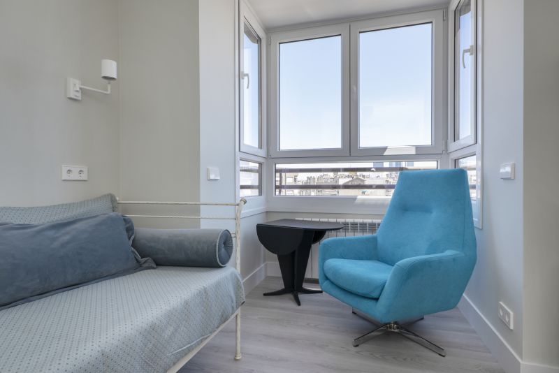 Bay Window with Seating Area